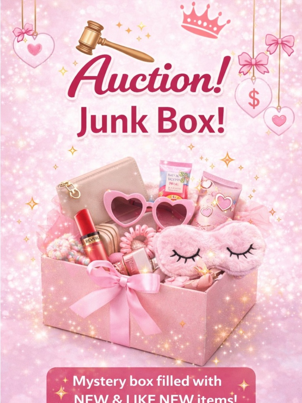 Coach Pink Mystery Gift Box